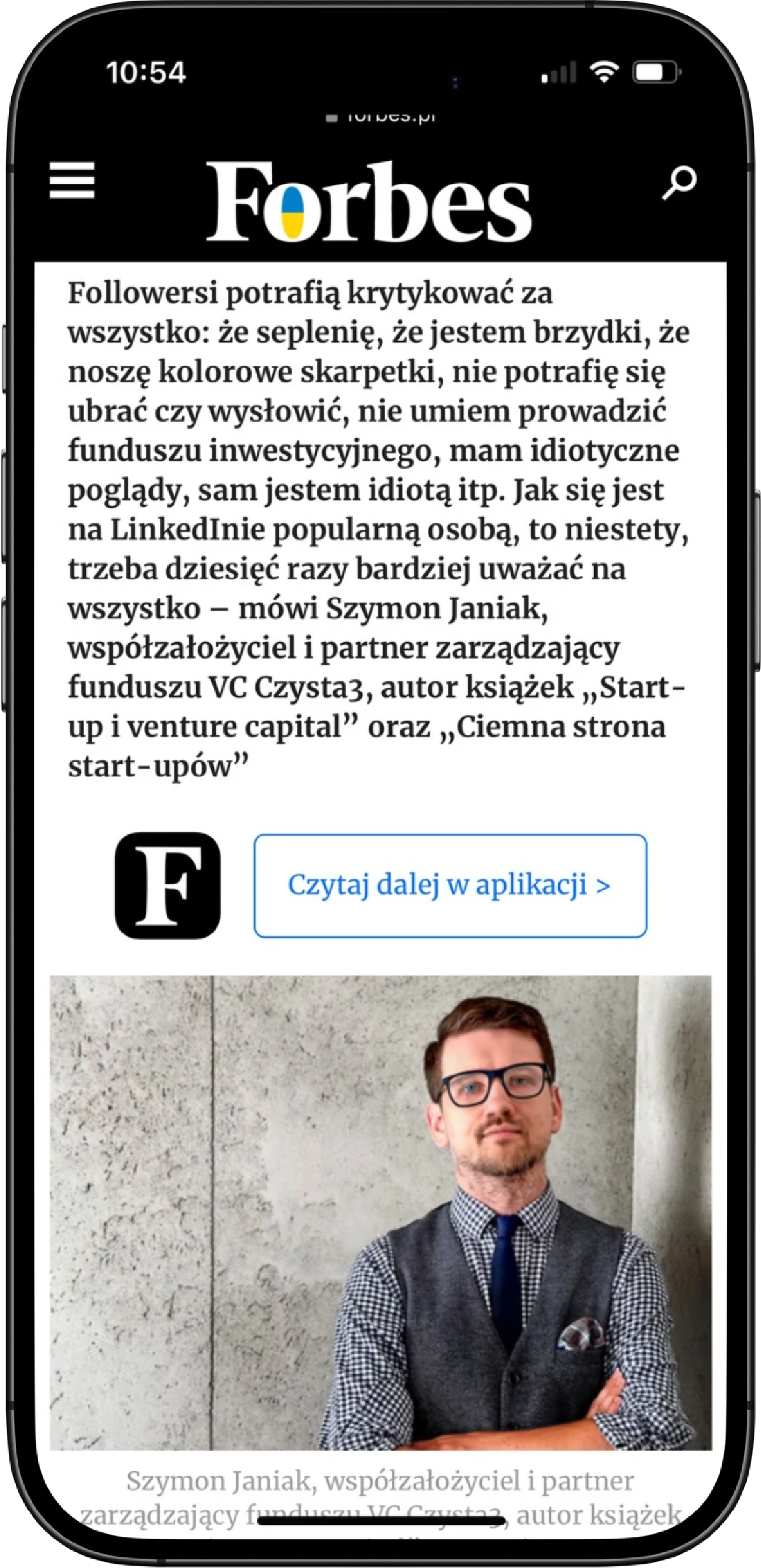 Forbes artykuł